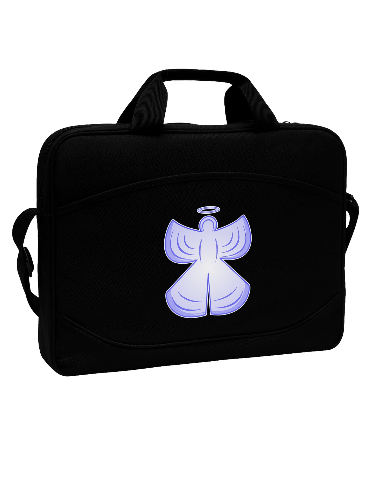 Snow Angel Design - Winter 15" Dark Laptop / Tablet Case Bag-Laptop / Tablet Case Bag-TooLoud-Black-Davson Sales