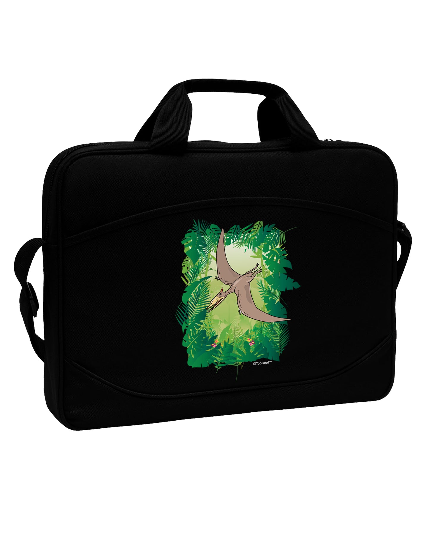 Pterosaurs - Without Name 15" Dark Laptop / Tablet Case Bag by TooLoud-Laptop / Tablet Case Bag-TooLoud-Black-Davson Sales