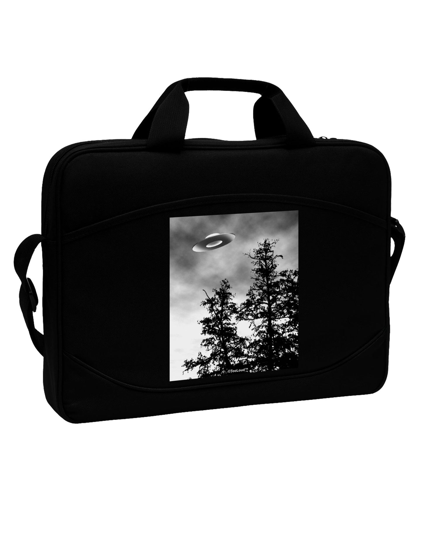 UFO Sighting - Extraterrestrial 15" Dark Laptop / Tablet Case Bag by TooLoud-Laptop / Tablet Case Bag-TooLoud-Black-Davson Sales