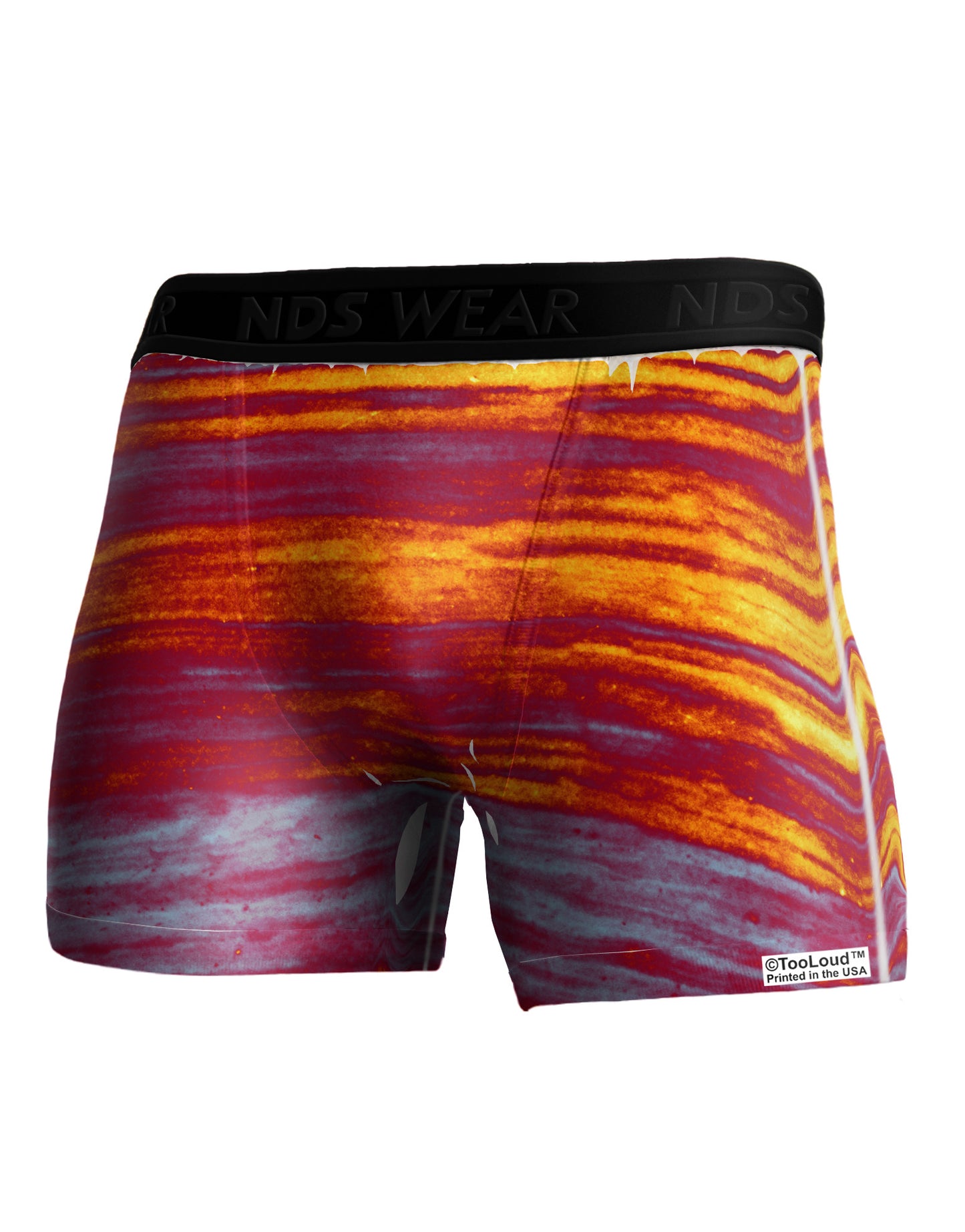 Ocean Sunset Abstract Boxer Brief Dual Sided All Over Print by-TooLoud-White-Small-Davson Sales