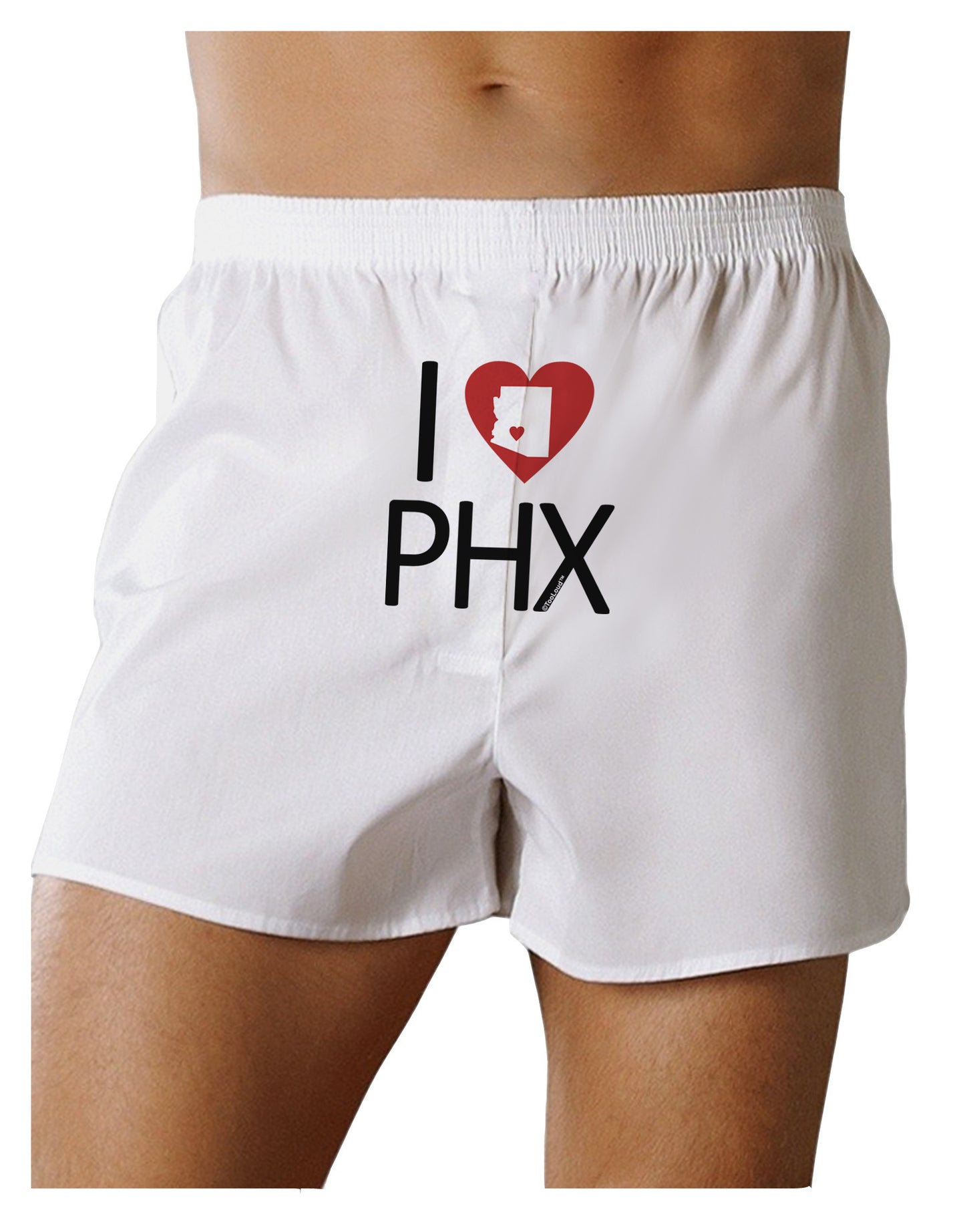 I Heart Phoenix Front Print Boxer Shorts-Boxer Shorts-TooLoud-White-Small-Davson Sales