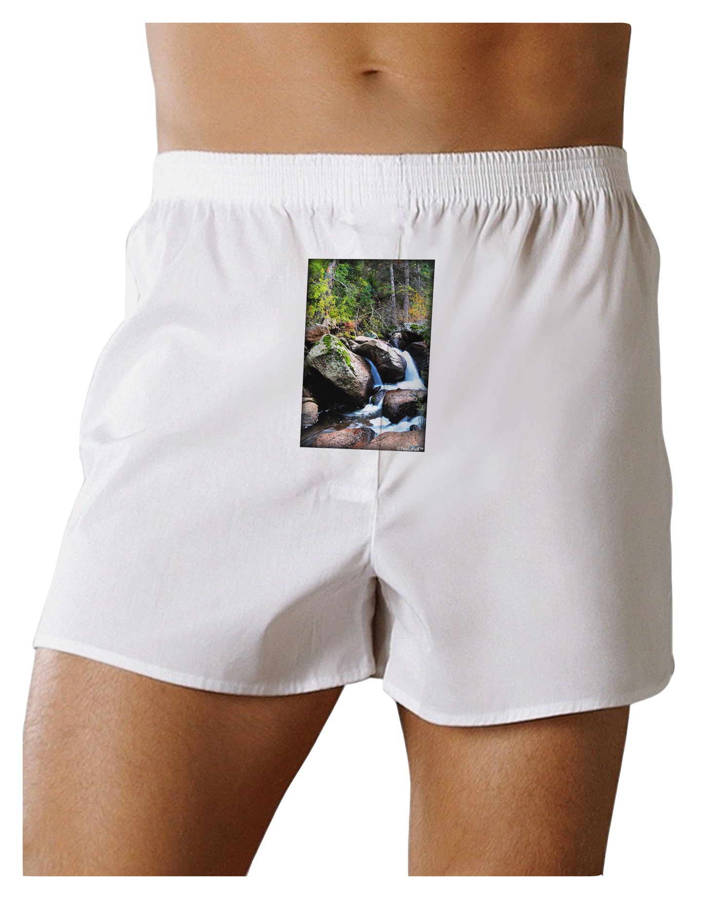 Rockies River Front Print Boxer Shorts-Boxer Shorts-TooLoud-White-Small-Davson Sales
