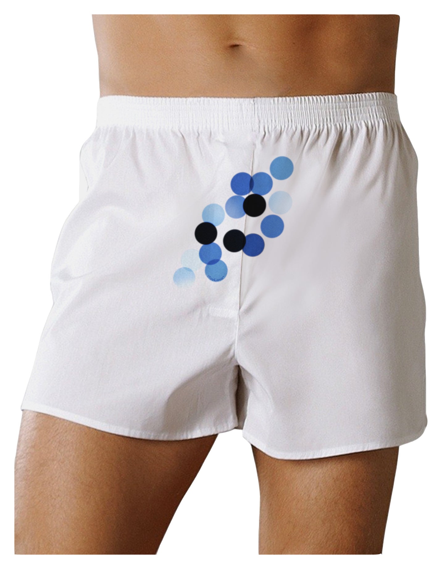 Inverted Bokeh Front Print Boxer Shorts by-Boxer Shorts-TooLoud-White-Small-Davson Sales