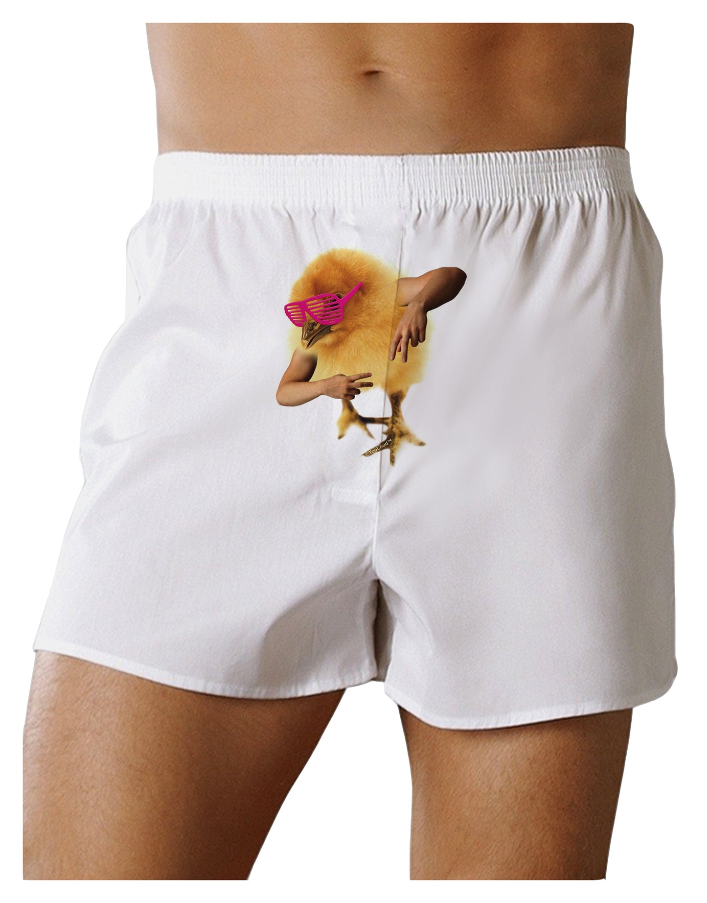 Bro Chick Front Print Boxer Shorts-Boxer Shorts-TooLoud-White-Small-Davson Sales