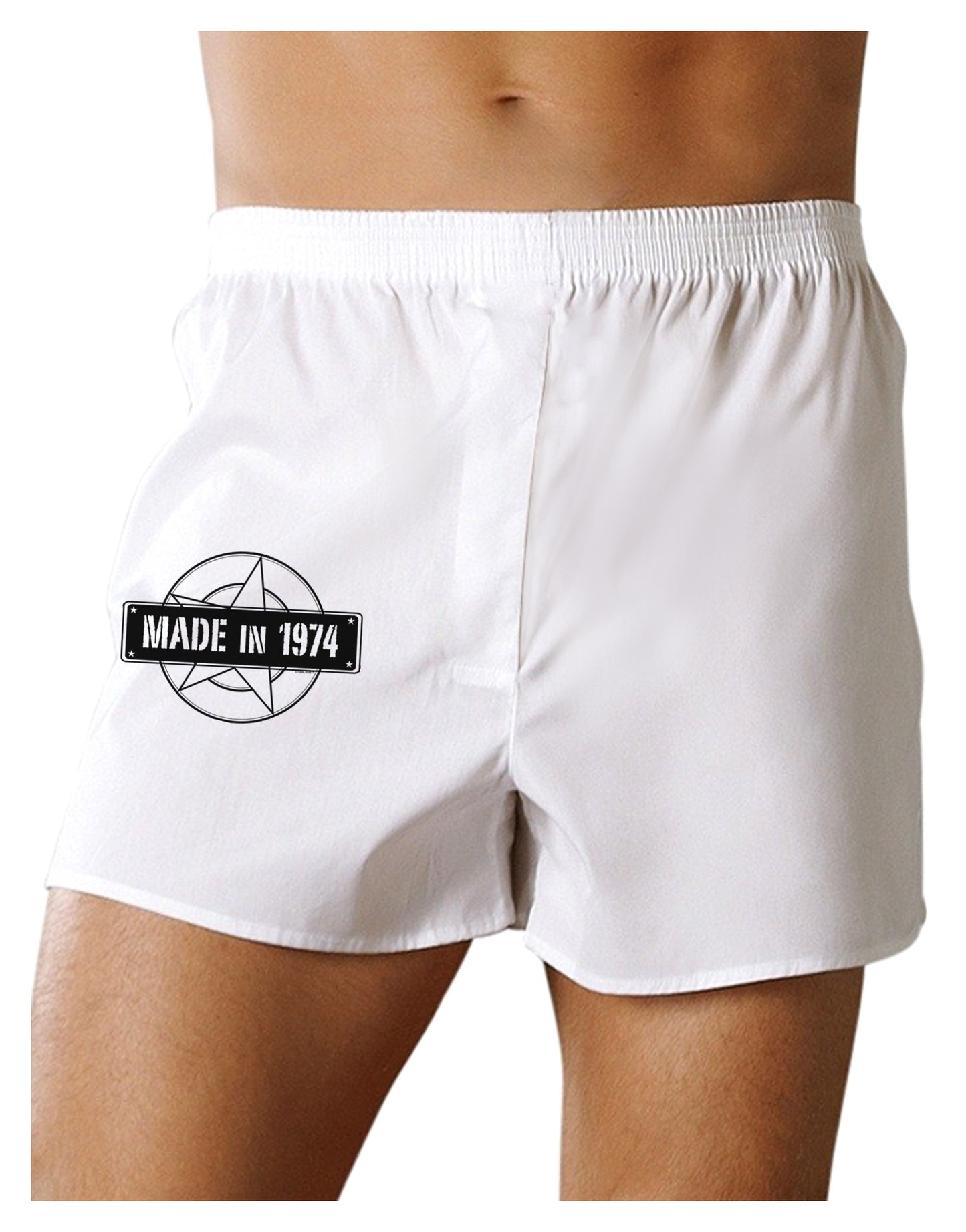 Made In Birth Year 1974 Boxer Shorts-Boxer Shorts-TooLoud-White-Small-Davson Sales