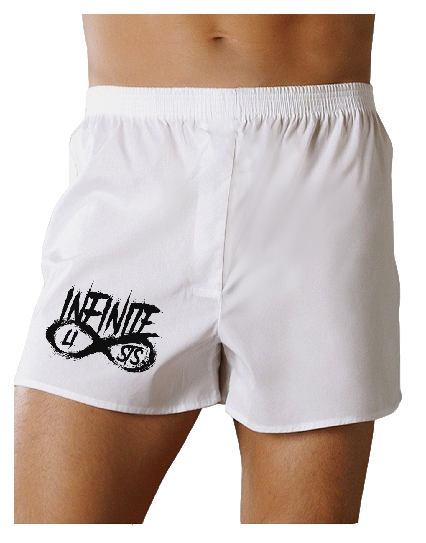 Infinite Lists Boxers Shorts by TooLoud-Boxer Shorts-TooLoud-White-Small-Davson Sales