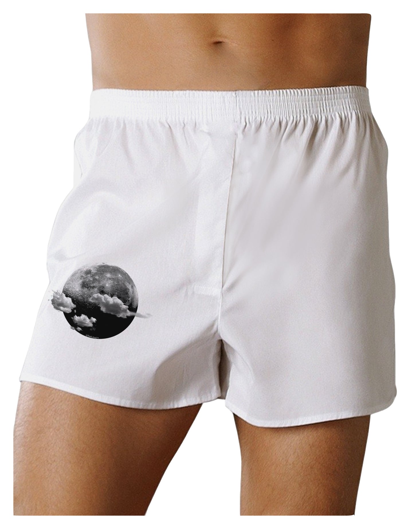 Moon Dream Earth Boxer Shorts-Boxer Shorts-TooLoud-White-Small-Davson Sales