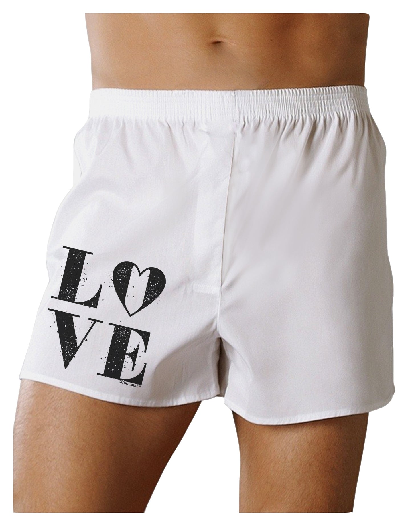 Love Splatter Boxer Shorts-Boxer Shorts-TooLoud-White-Small-Davson Sales