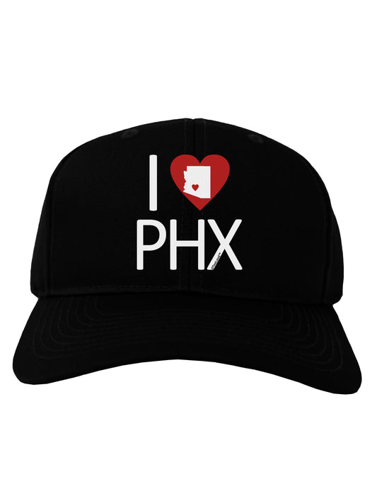I Heart Phoenix Adult Dark Baseball Cap Hat-Baseball Cap-TooLoud-Black-One Size-Davson Sales