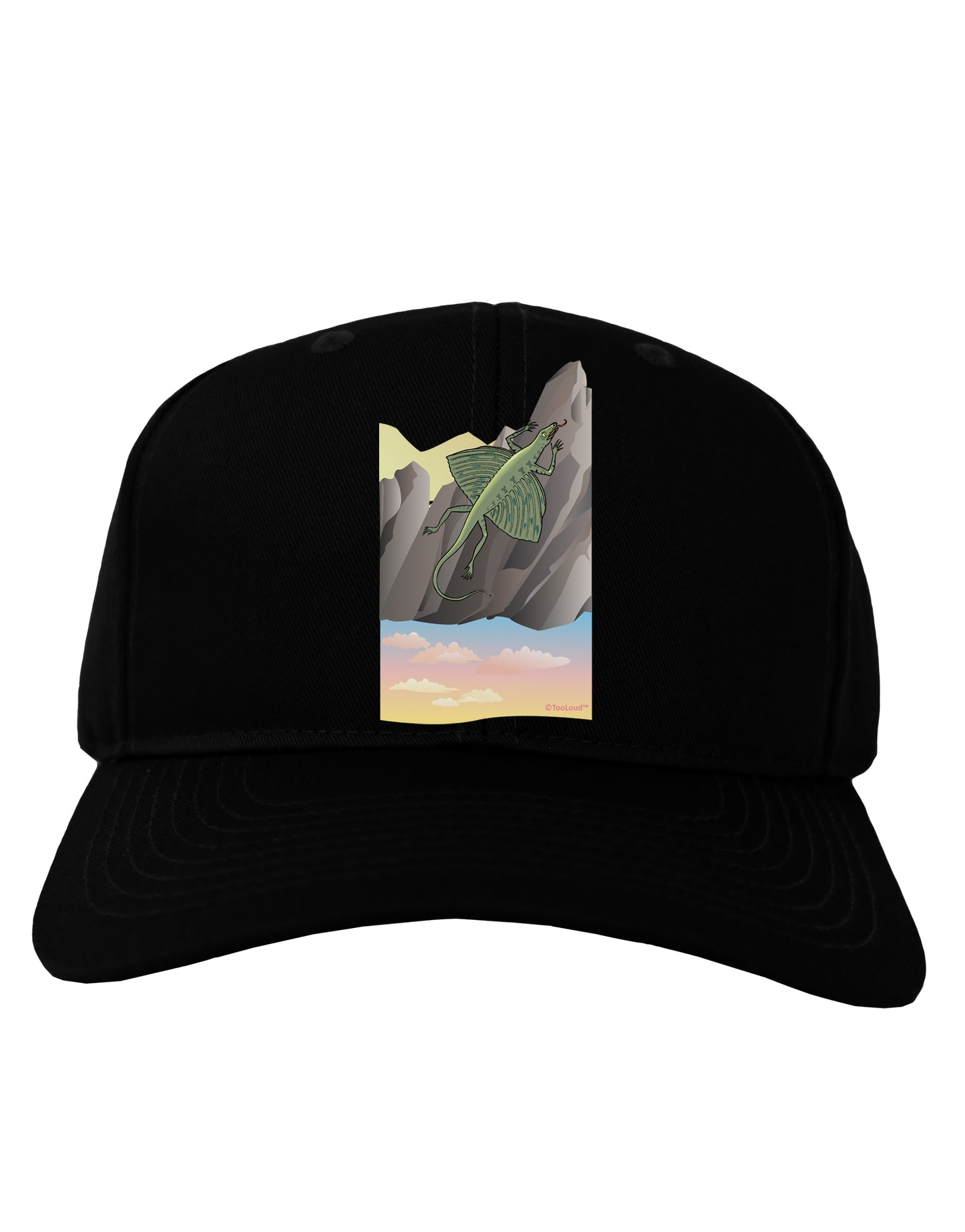 Archaopteryx - Without Name Adult Dark Baseball Cap Hat by TooLoud-Baseball Cap-TooLoud-Black-One Size-Davson Sales