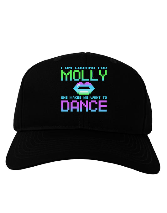 Looking For Molly Adult Dark Baseball Cap Hat-Baseball Cap-TooLoud-Black-One Size-Davson Sales