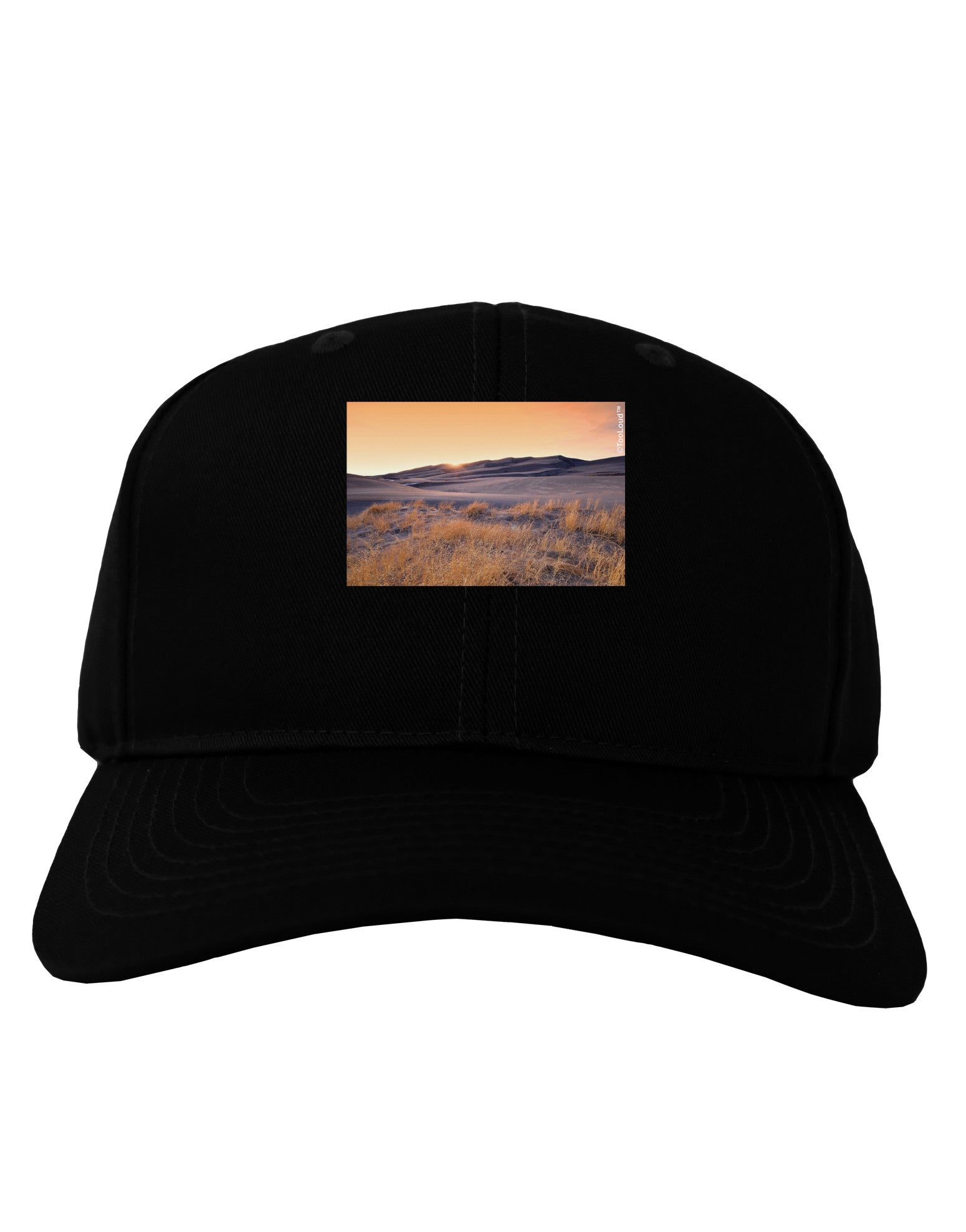 Colorado Sand Dunes Adult Dark Baseball Cap Hat-Baseball Cap-TooLoud-Black-One Size-Davson Sales