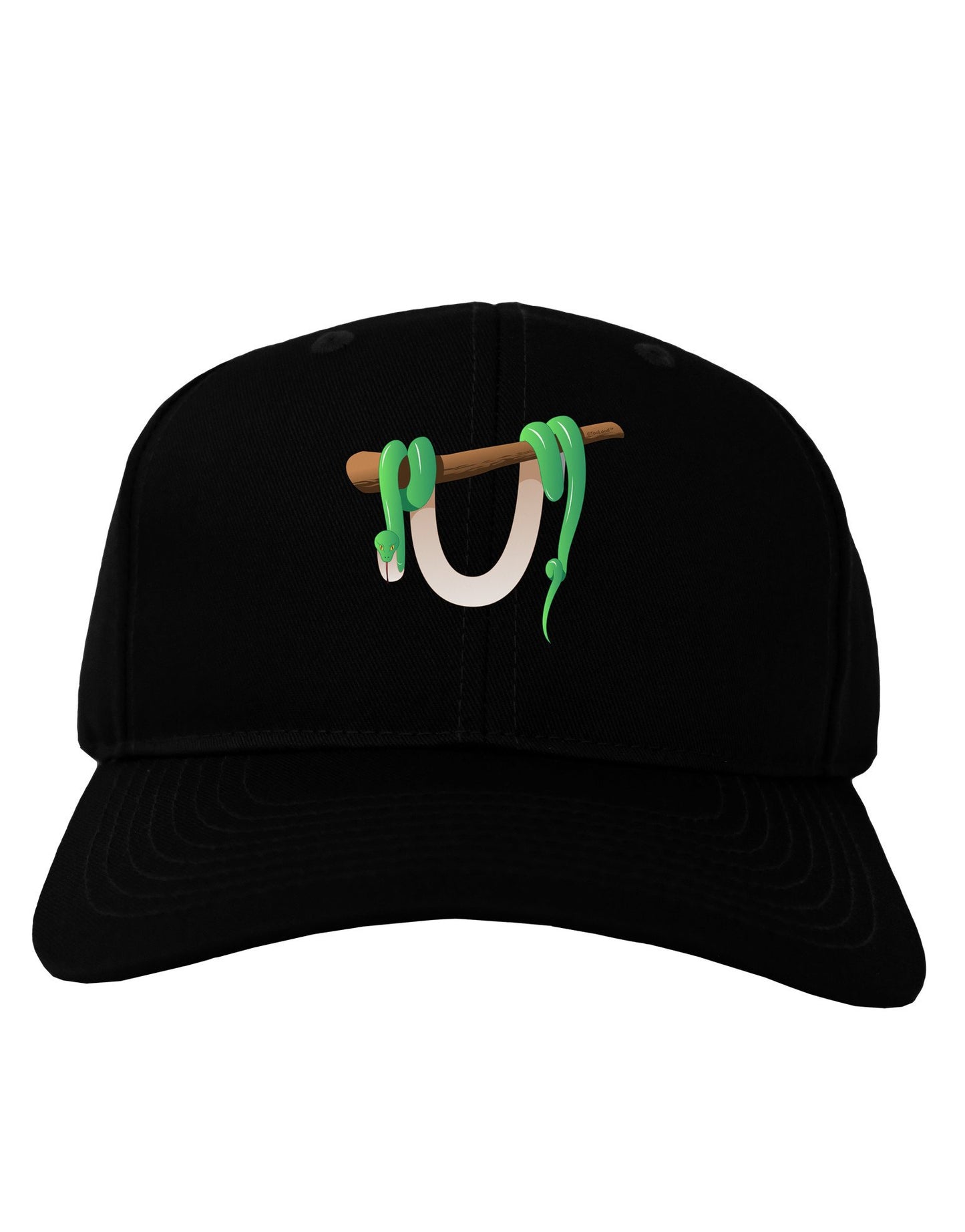 Anaconda Design Green Adult Dark Baseball Cap Hat-Baseball Cap-TooLoud-Black-One Size-Davson Sales