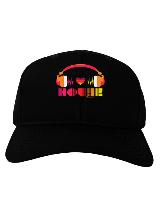 Heart House Adult Dark Baseball Cap Hat-Baseball Cap-TooLoud-Black-One Size-Davson Sales