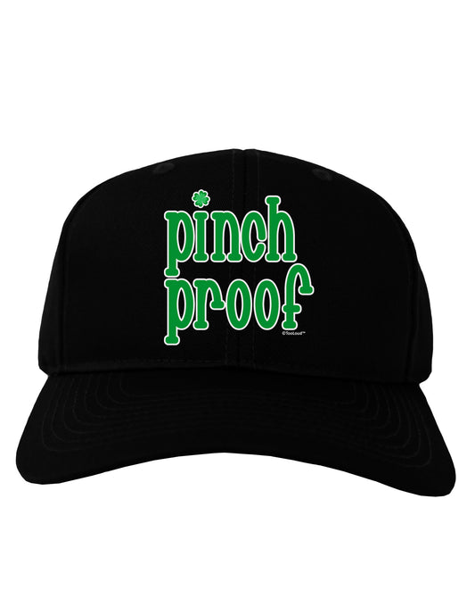 Pinch Proof - St. Patrick's Day Adult Dark Baseball Cap Hat by TooLoud-Baseball Cap-TooLoud-Black-One Size-Davson Sales