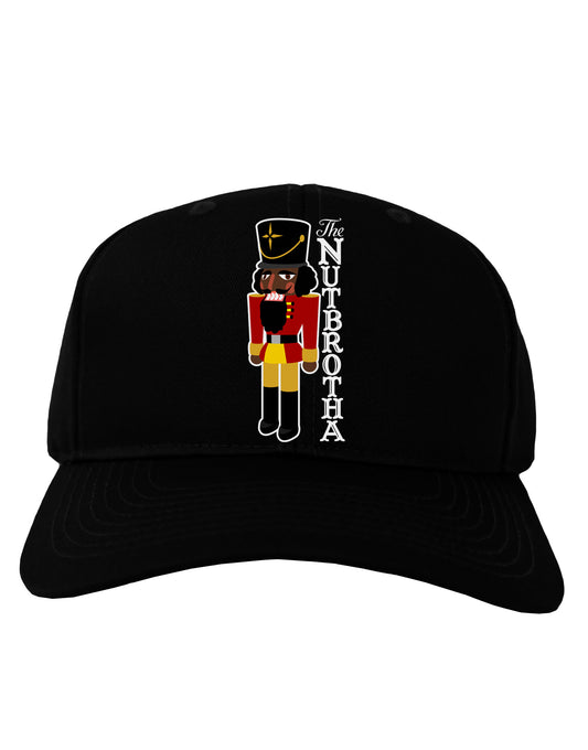 The Nutbrotha - Black Nutcracker Adult Dark Baseball Cap Hat by-Baseball Cap-TooLoud-Black-One Size-Davson Sales