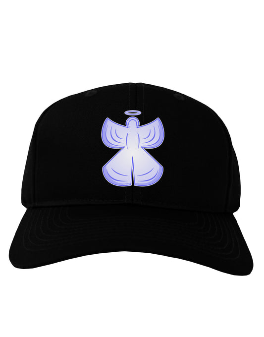Snow Angel Design - Winter Adult Dark Baseball Cap Hat-Baseball Cap-TooLoud-Black-One Size-Davson Sales