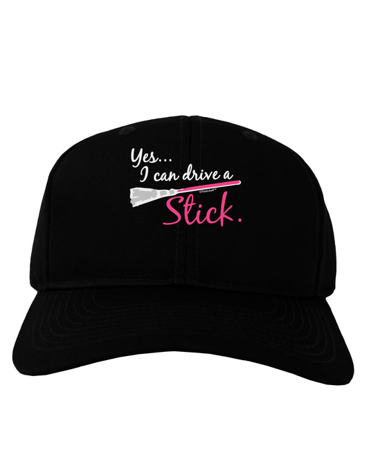 Drive Stick Pink Adult Dark Baseball Cap Hat-Baseball Cap-TooLoud-Black-One Size-Davson Sales