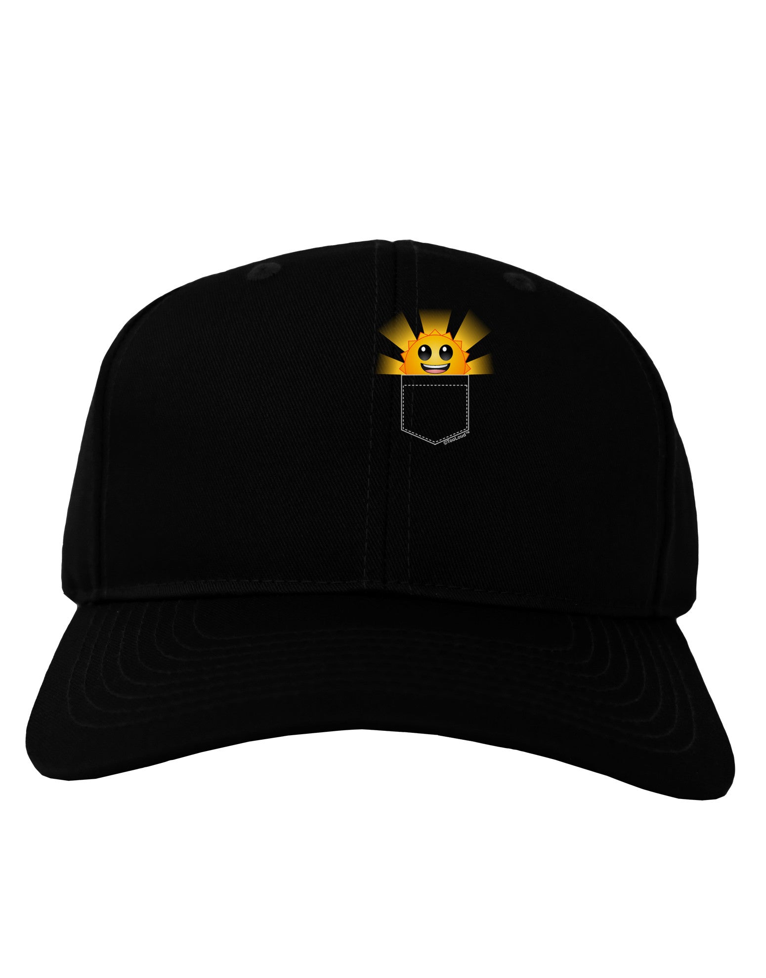Sunshine In My Pocket Adult Dark Baseball Cap Hat-Baseball Cap-TooLoud-Black-One Size-Davson Sales