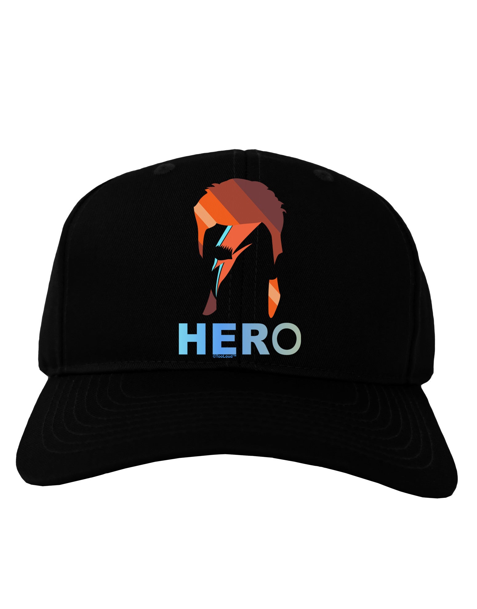 Hero of the Weirdos Adult Dark Baseball Cap Hat by-Baseball Cap-TooLoud-Black-One Size-Davson Sales