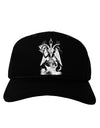 Baphomet Illustration Adult Dark Baseball Cap Hat by-Baseball Cap-TooLoud-Black-One Size-Davson Sales