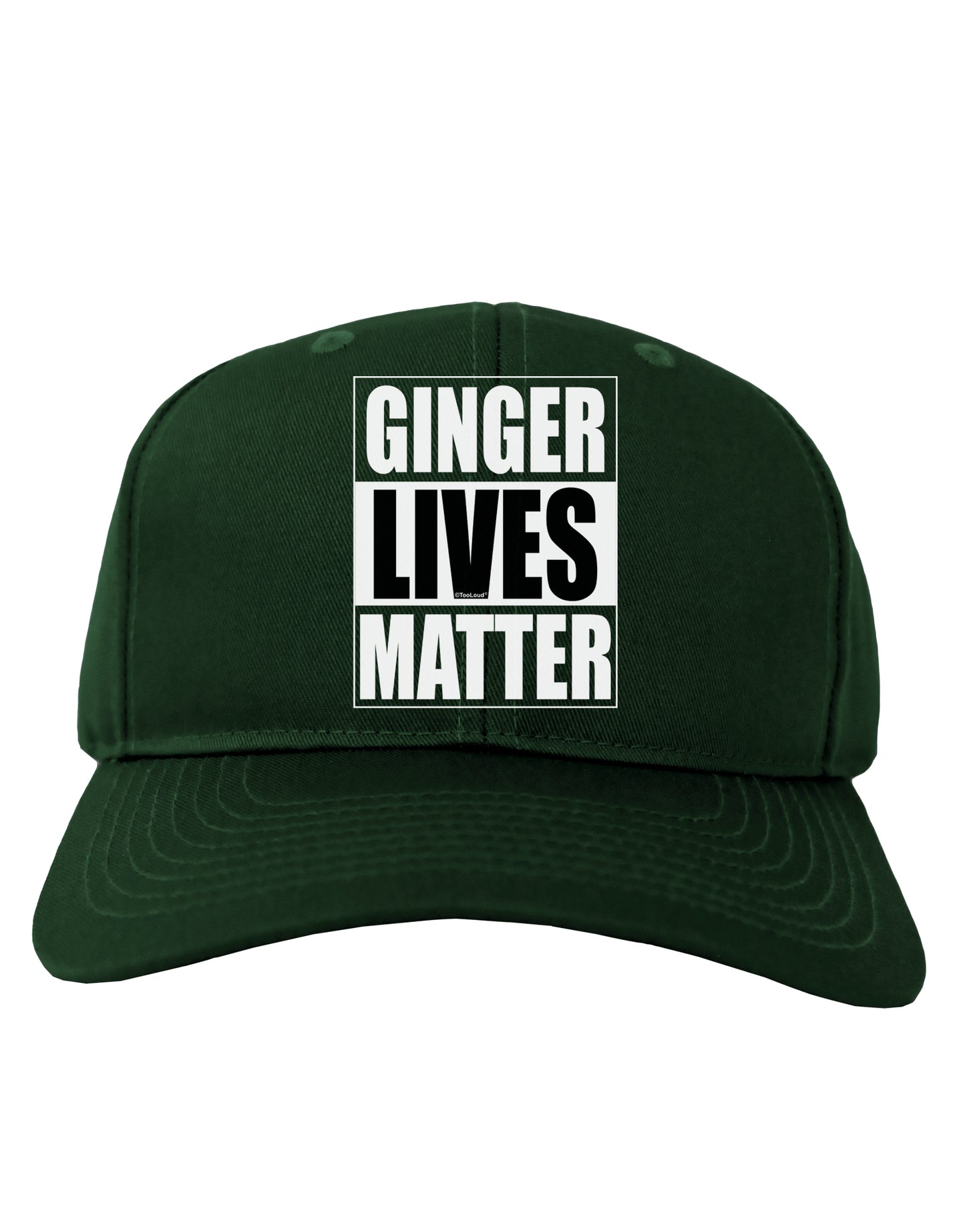 Ginger Lives Matter Adult Dark Baseball Cap Hat by TooLoud-Baseball Cap-TooLoud-Hunter-Green-One Size-Davson Sales