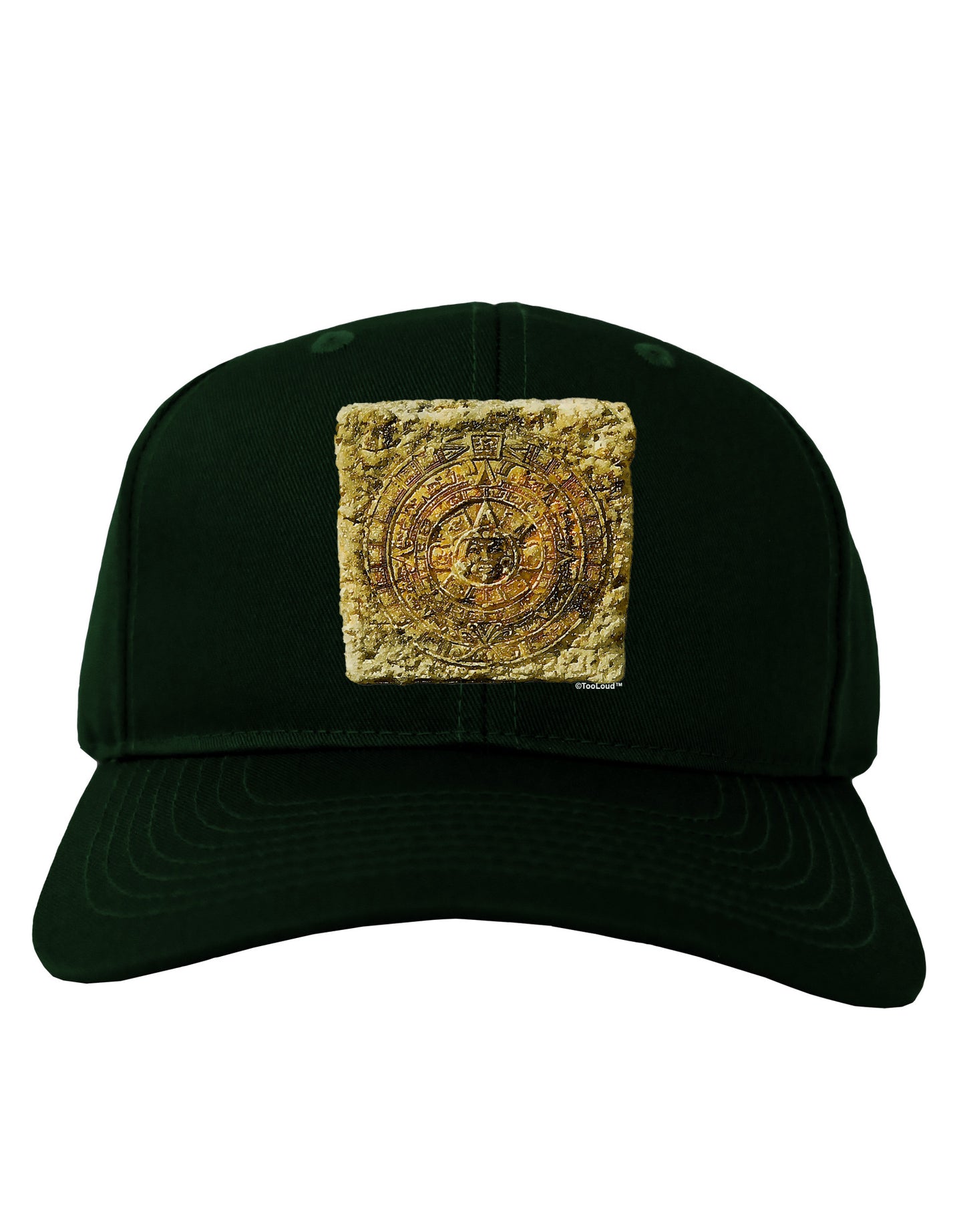 Stone Carving Sepia Adult Dark Baseball Cap Hat-Baseball Cap-TooLoud-Hunter-Green-One Size-Davson Sales