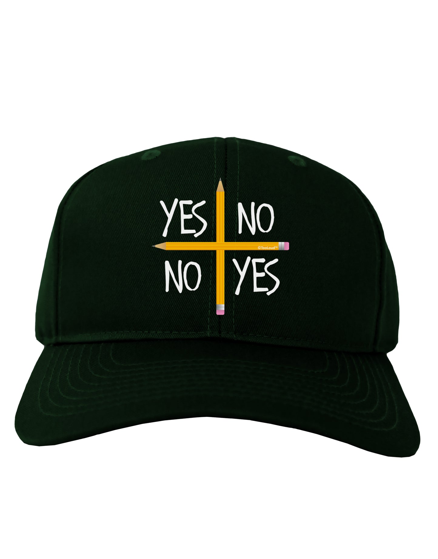Charlie Charlie Challenge Adult Dark Baseball Cap Hat-Baseball Cap-TooLoud-Hunter-Green-One Size-Davson Sales