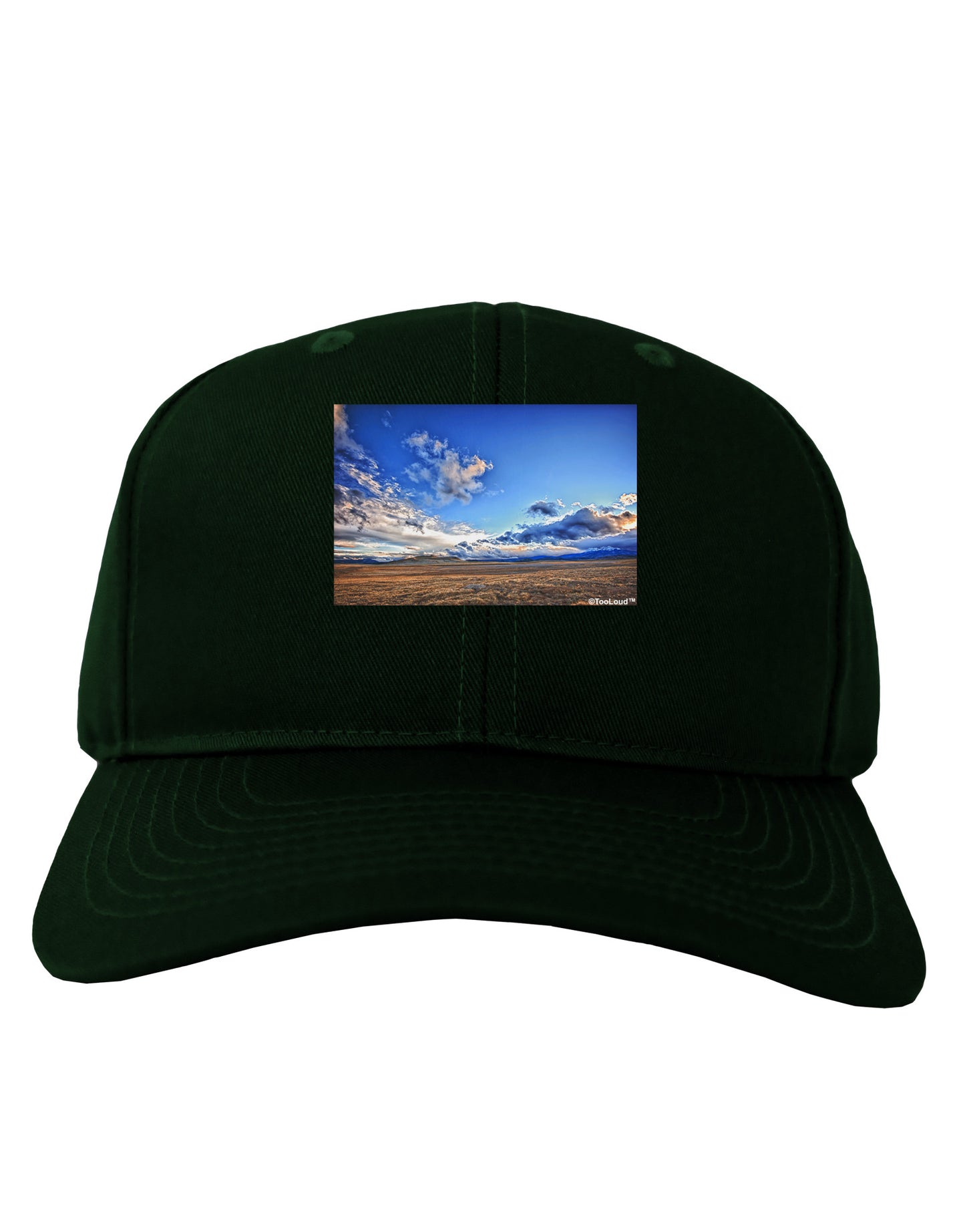Garden of the Gods Colorado Adult Dark Baseball Cap Hat-Baseball Cap-TooLoud-Hunter-Green-One Size-Davson Sales
