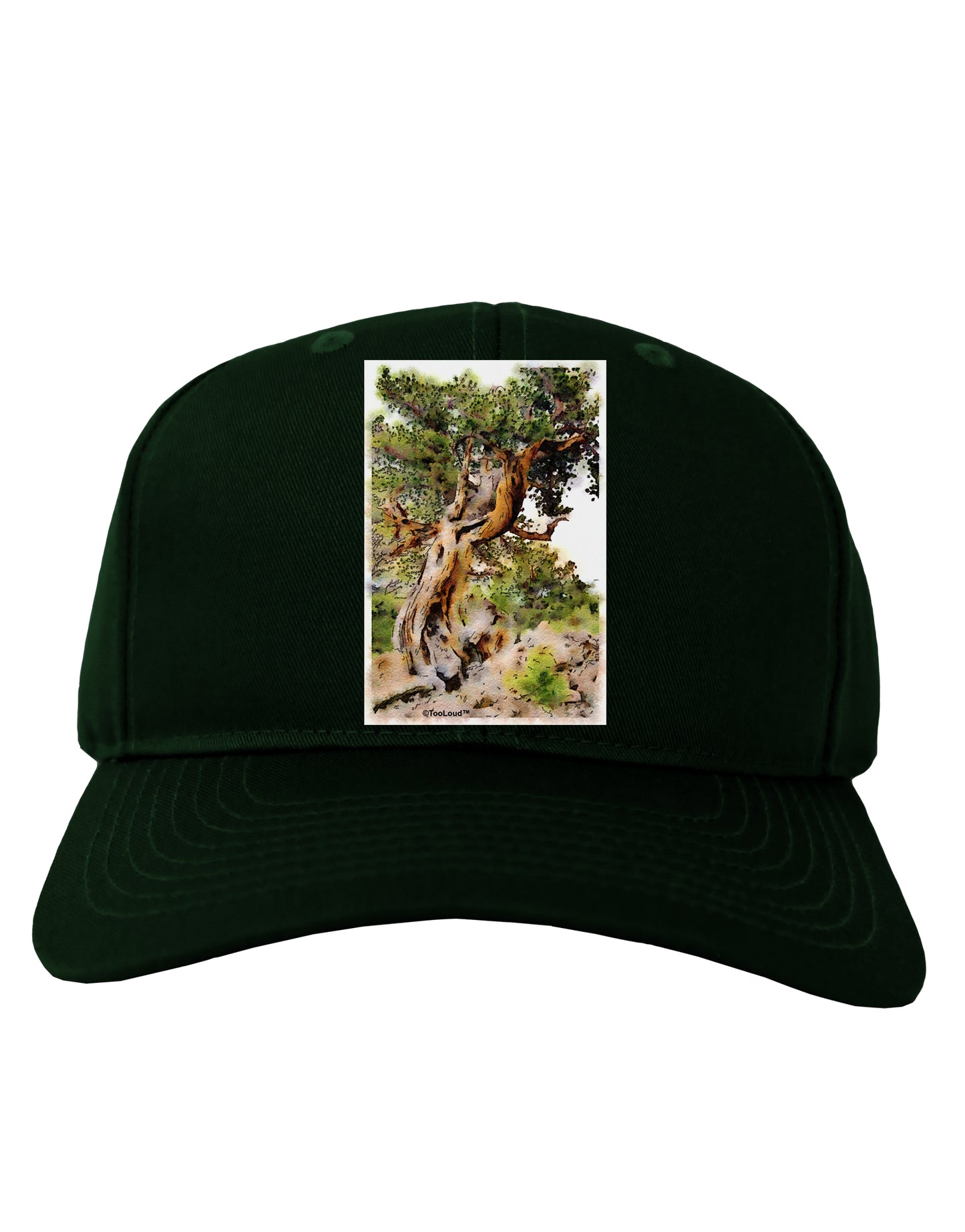 Bristlecone Pines Adult Dark Baseball Cap Hat-Baseball Cap-TooLoud-Hunter-Green-One Size-Davson Sales