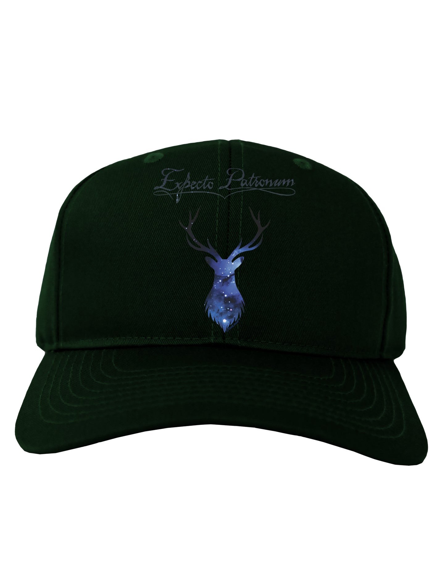 Expecto Patronum Space Stag Adult Dark Baseball Cap Hat-Baseball Cap-TooLoud-Hunter-Green-One Size-Davson Sales