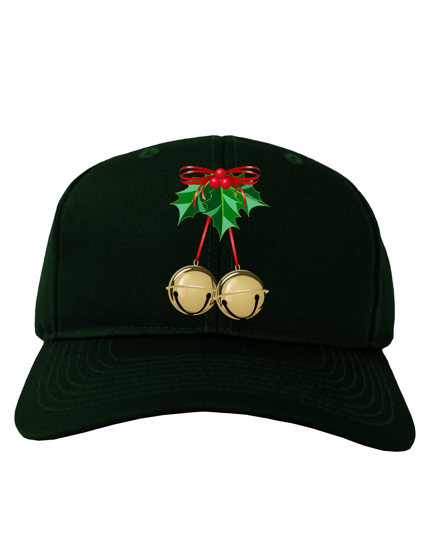 Jingle Balls Adult Dark Baseball Cap Hat-Baseball Cap-TooLoud-Hunter-Green-One Size-Davson Sales