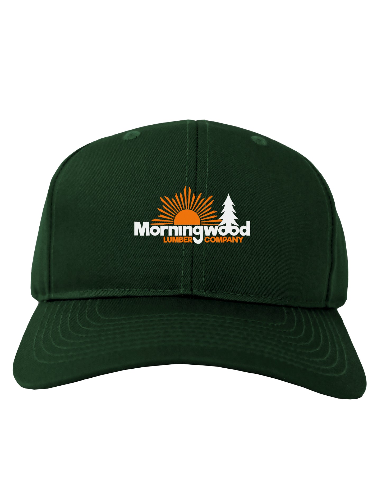 Morningwood Company Funny Adult Dark Baseball Cap Hat by TooLoud-Baseball Cap-TooLoud-Hunter-Green-One Size-Davson Sales
