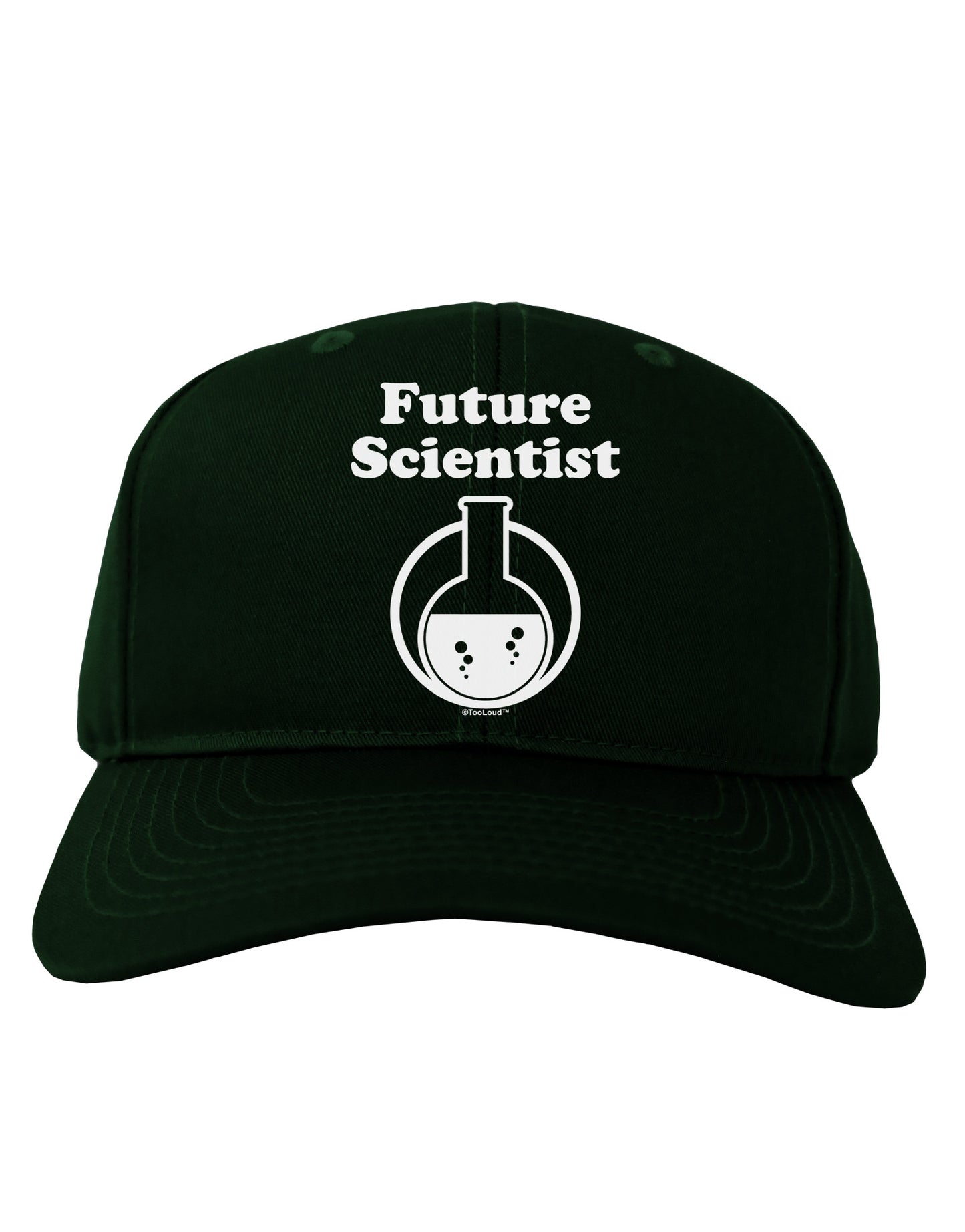 Future Scientist Adult Dark Baseball Cap Hat-Baseball Cap-TooLoud-Hunter-Green-One Size-Davson Sales