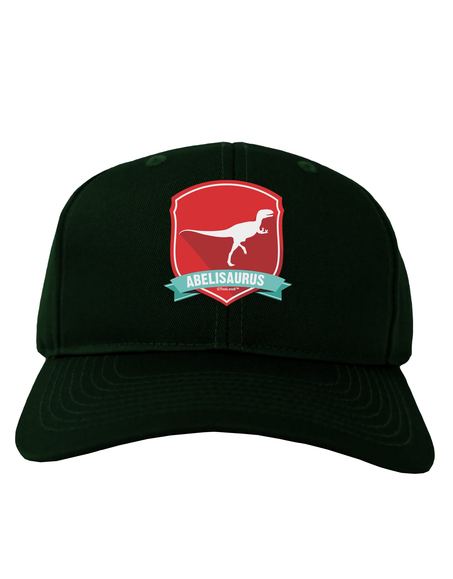 Jurassic Abelisaurus Dinosaur Design Adult Dark Baseball Cap Hat by TooLoud-Baseball Cap-TooLoud-Hunter-Green-One Size-Davson Sales