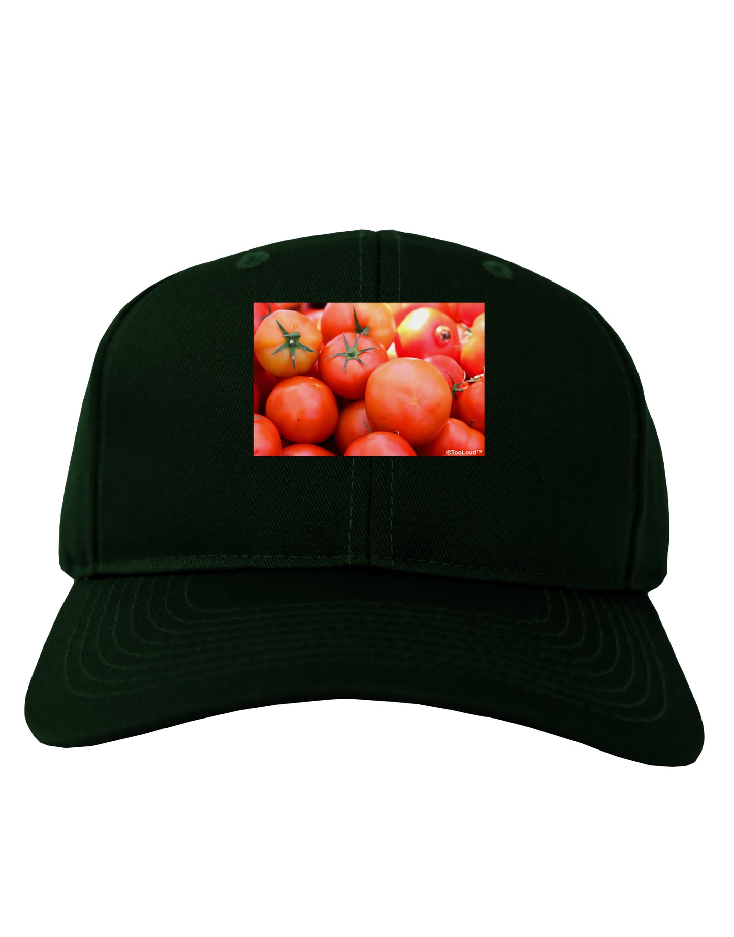 Buy Local Produce Tomatoes Adult Dark Baseball Cap Hat-Baseball Cap-TooLoud-Hunter-Green-One Size-Davson Sales