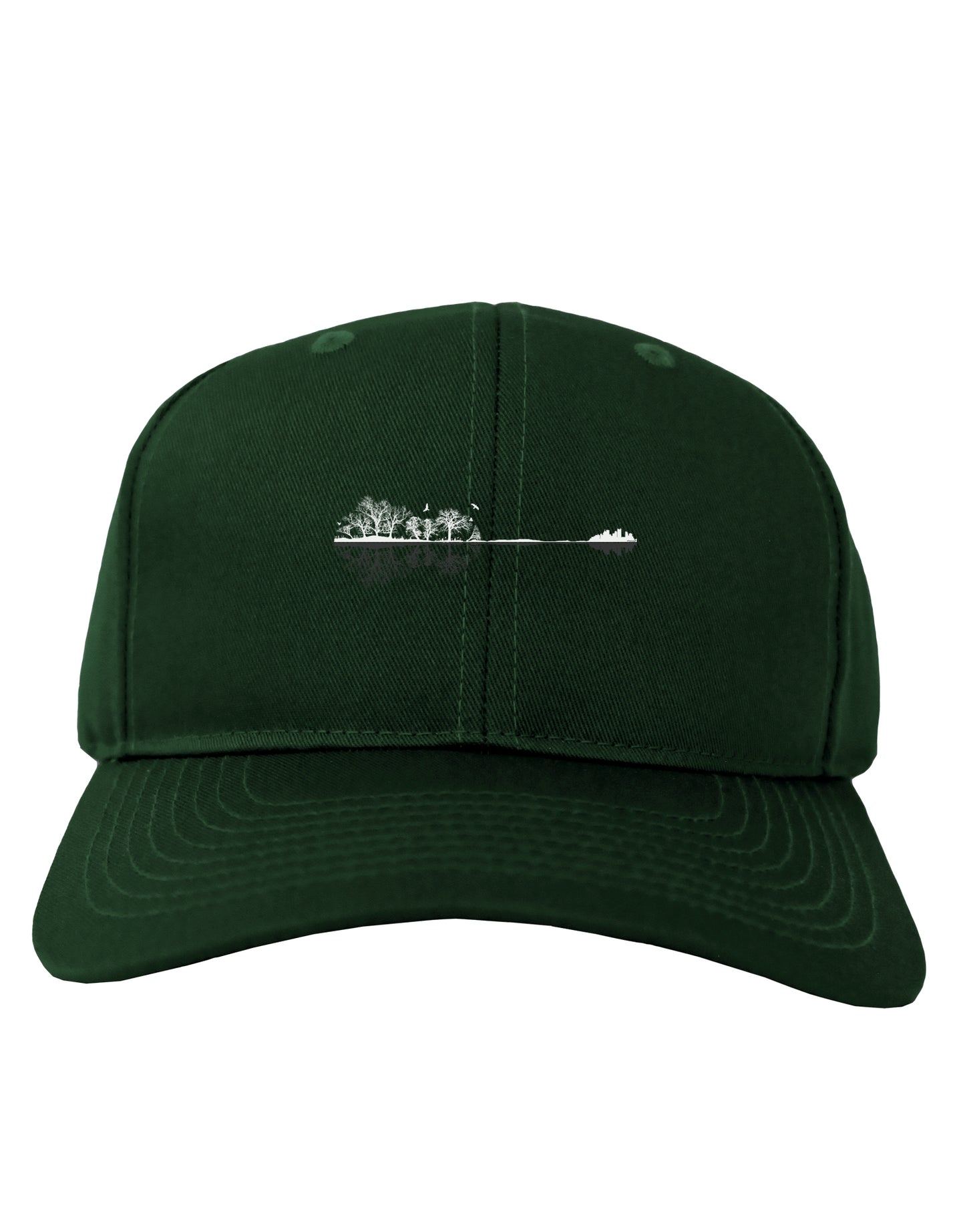 Nature's Harmony Guitar Adult Dark Baseball Cap Hat by TooLoud-Baseball Cap-TooLoud-Hunter-Green-One Size-Davson Sales