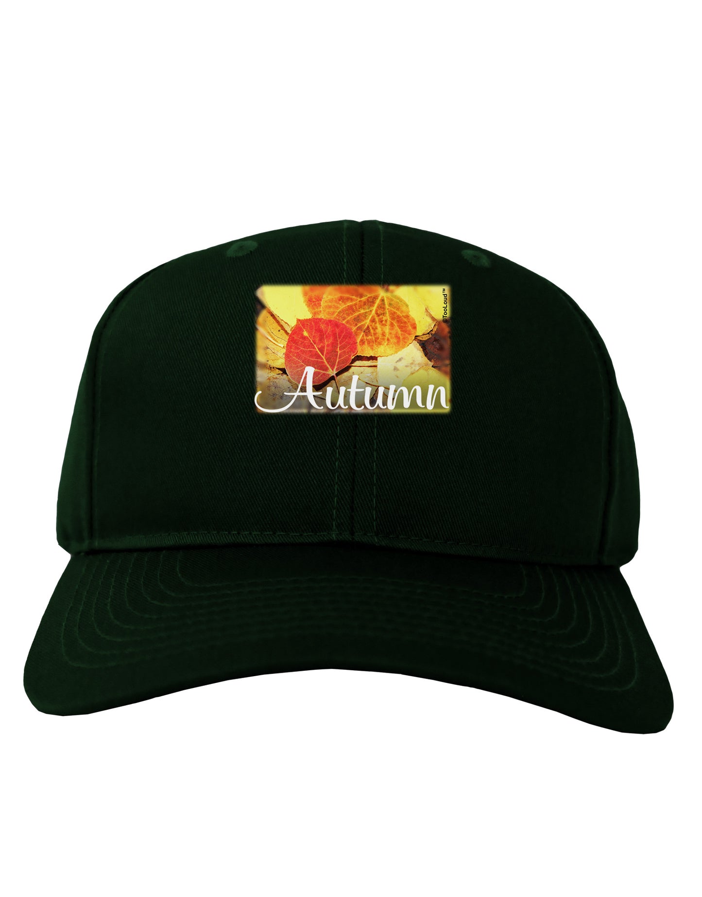 Colorado - Autumn Text Adult Dark Baseball Cap Hat-Baseball Cap-TooLoud-Hunter-Green-One Size-Davson Sales