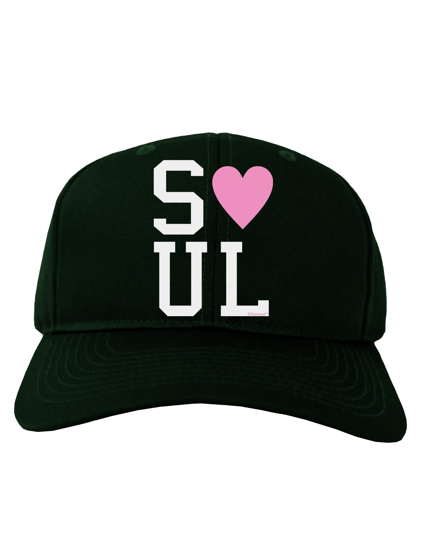 Matching Soulmate Design - Soul - Pink Adult Dark Baseball Cap Hat by TooLoud-Baseball Cap-TooLoud-Hunter-Green-One Size-Davson Sales