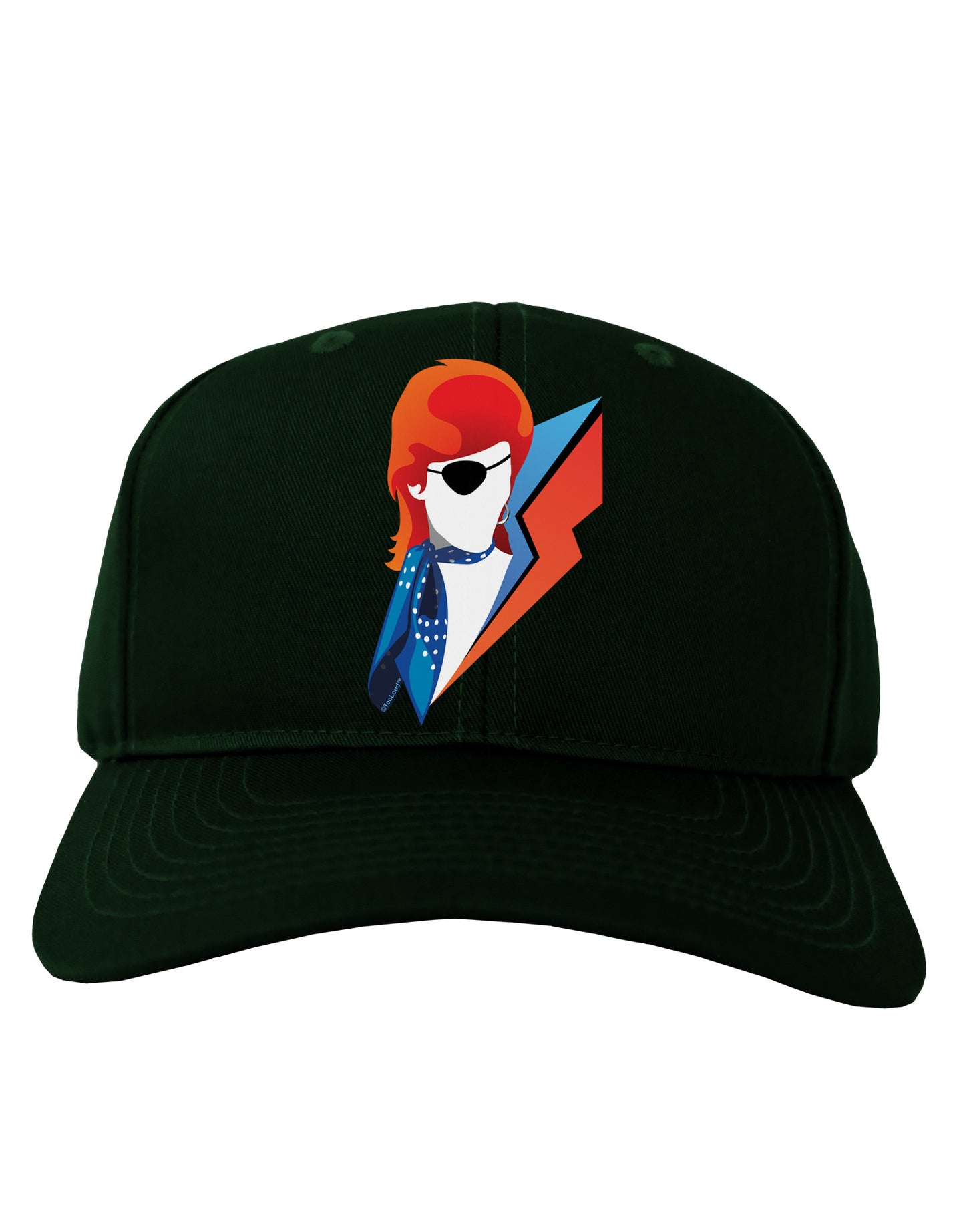 The Glam Rebel Adult Dark Baseball Cap Hat-Baseball Cap-TooLoud-Hunter-Green-One Size-Davson Sales