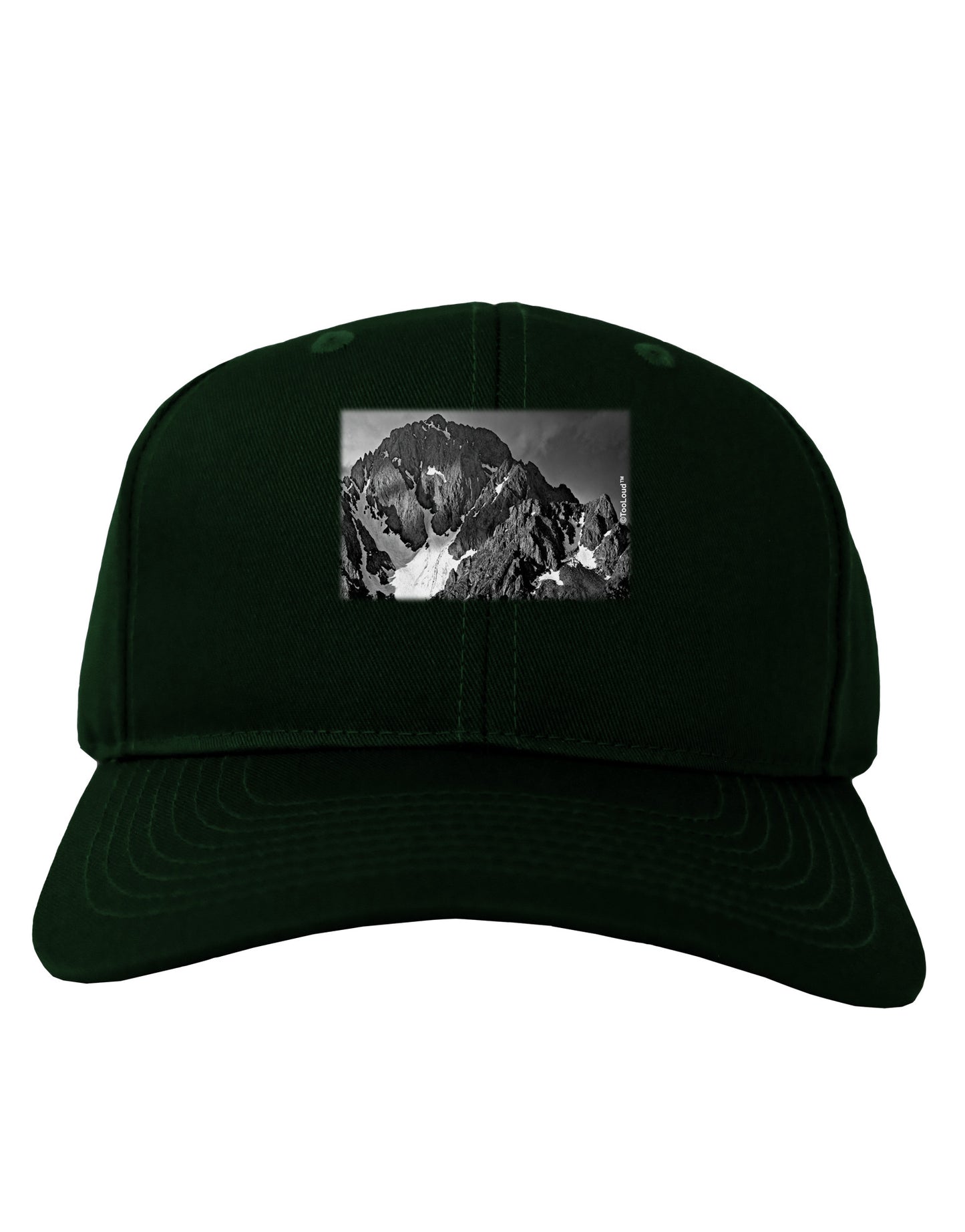 San Juan Mountain Range 2 Adult Dark Baseball Cap Hat-Baseball Cap-TooLoud-Hunter-Green-One Size-Davson Sales