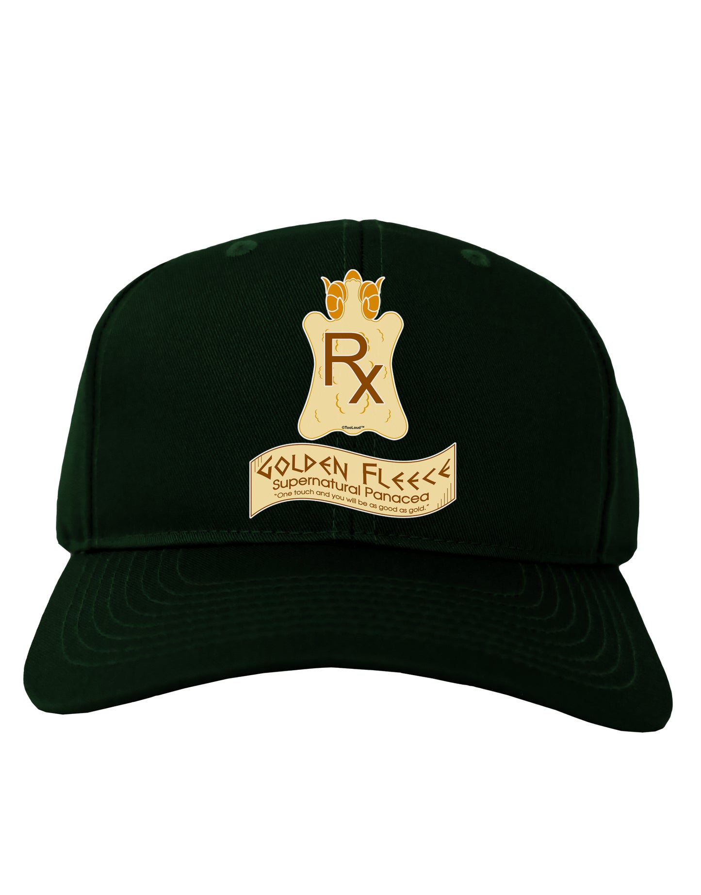 Golden Fleece - Supernatural Panacea Adult Dark Baseball Cap Hat by TooLoud-Baseball Cap-TooLoud-Hunter-Green-One Size-Davson Sales
