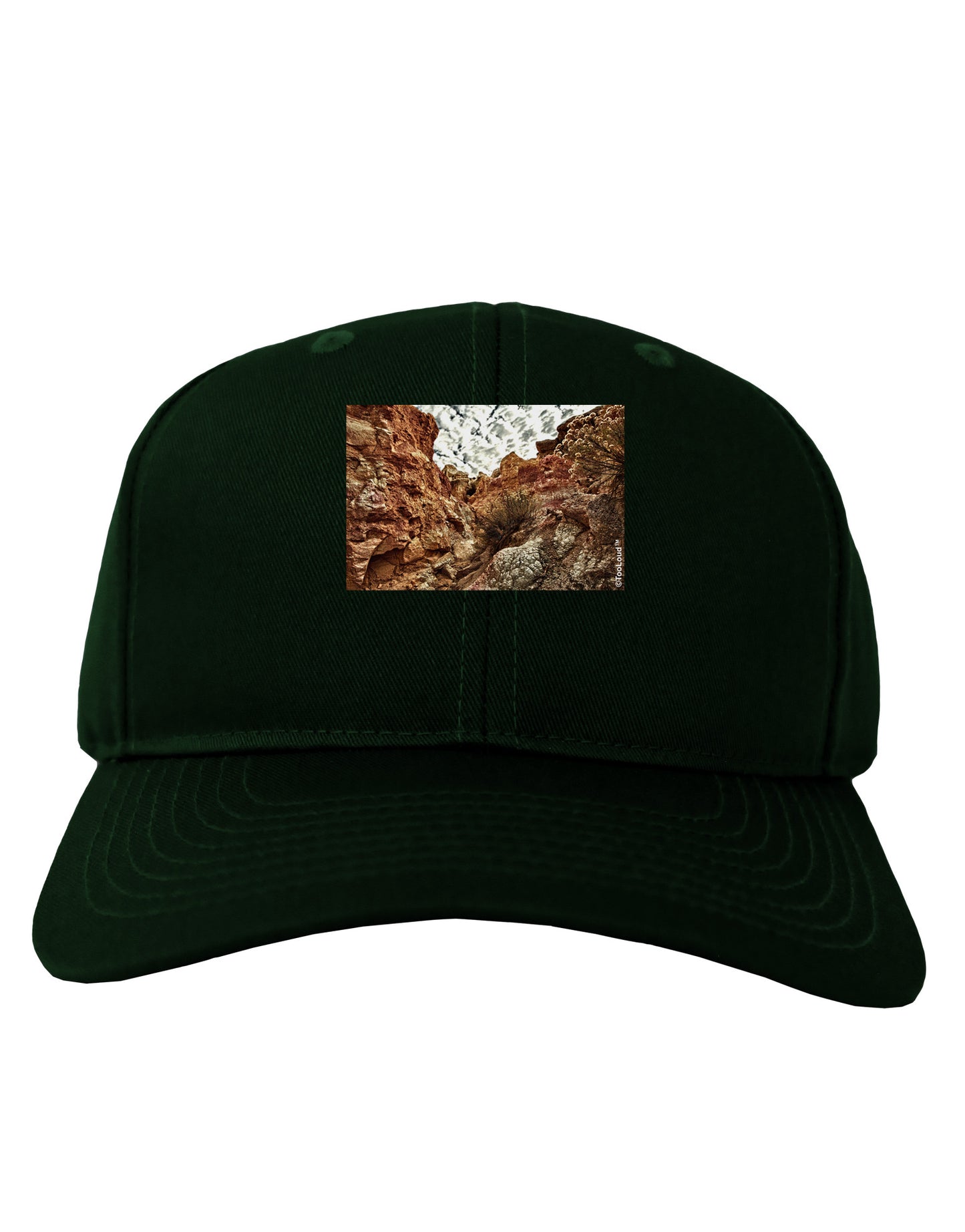 Colorado Painted Rocks Adult Dark Baseball Cap Hat-Baseball Cap-TooLoud-Hunter-Green-One Size-Davson Sales