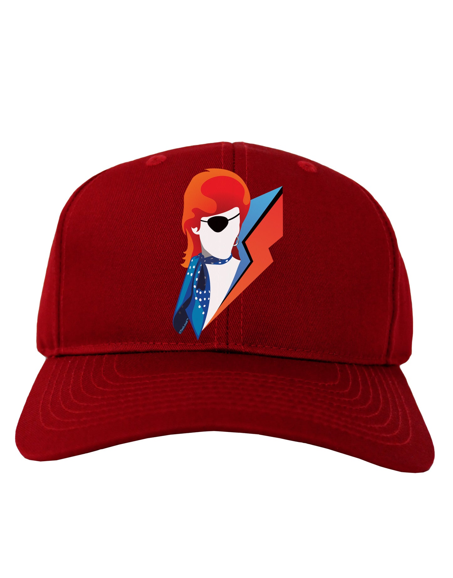 The Glam Rebel Adult Dark Baseball Cap Hat-Baseball Cap-TooLoud-Red-One Size-Davson Sales
