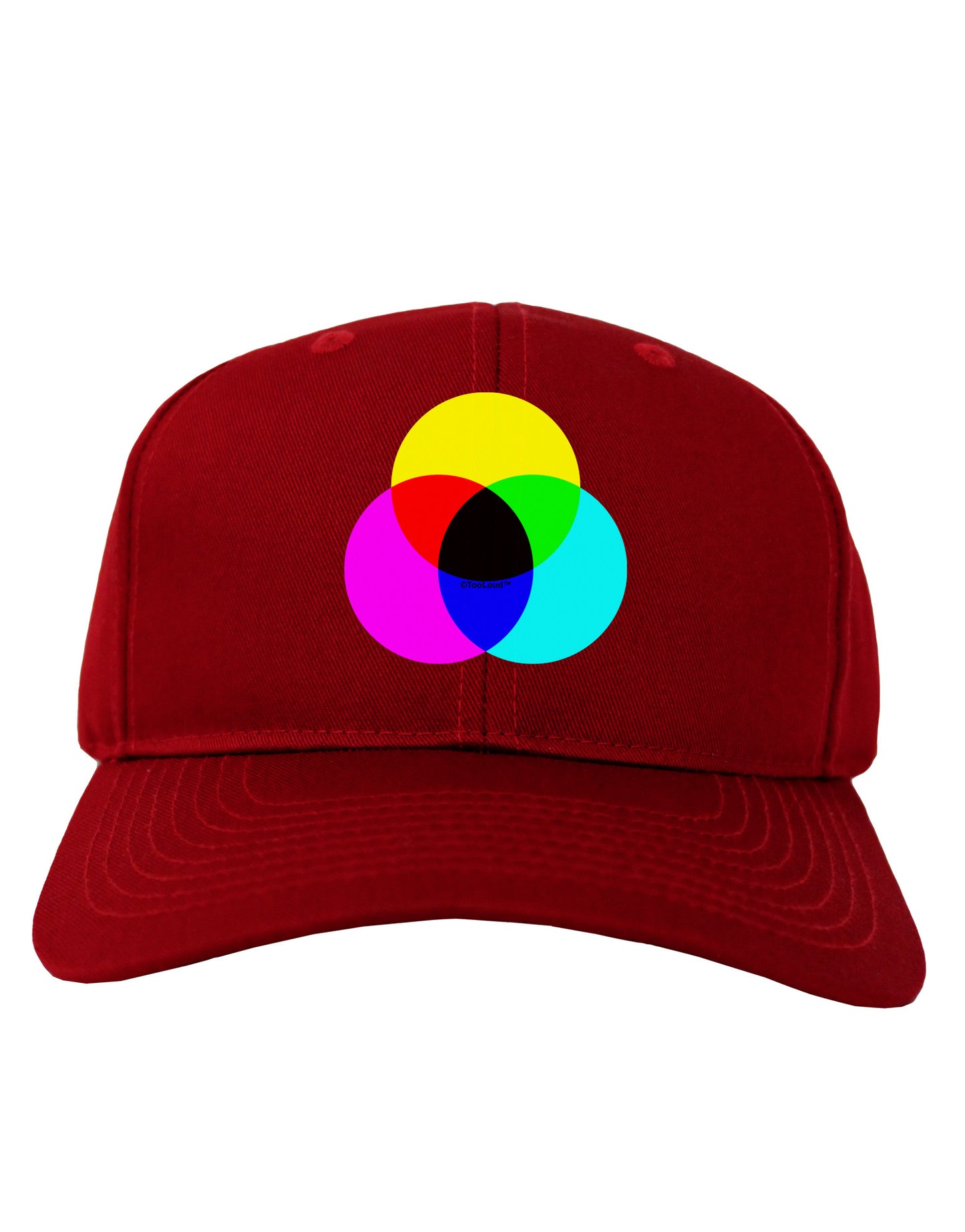 CMYK Color Model Adult Dark Baseball Cap Hat by TooLoud-Baseball Cap-TooLoud-Red-One Size-Davson Sales