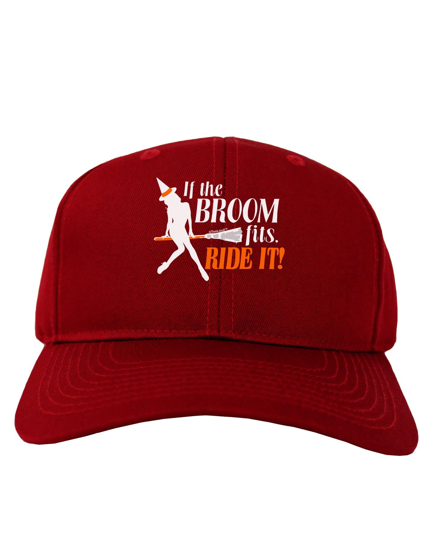 Ride It Orange Adult Dark Baseball Cap Hat-Baseball Cap-TooLoud-Red-One Size-Davson Sales