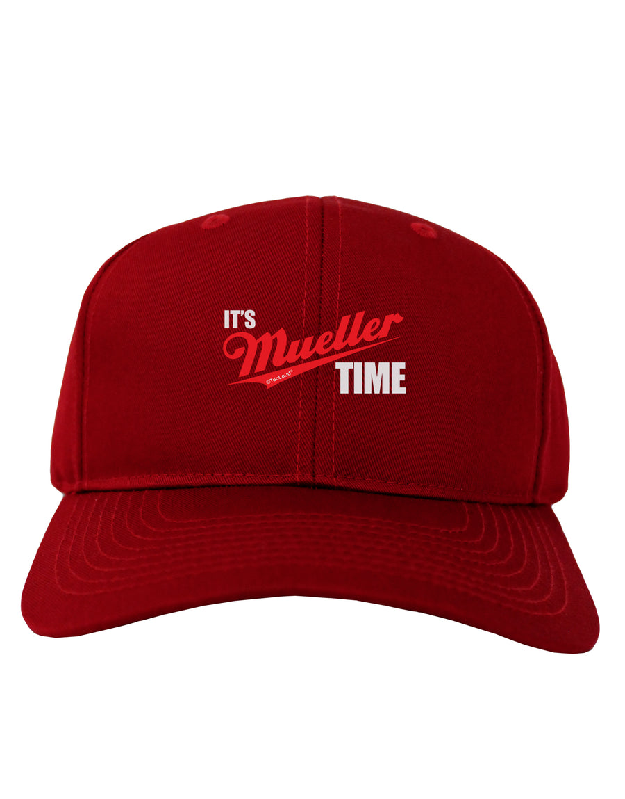 It's Mueller Time Anti-Trump Funny Adult Dark Baseball Cap Hat by TooLoud-Baseball Cap-TooLoud-Black-One Size-Davson Sales