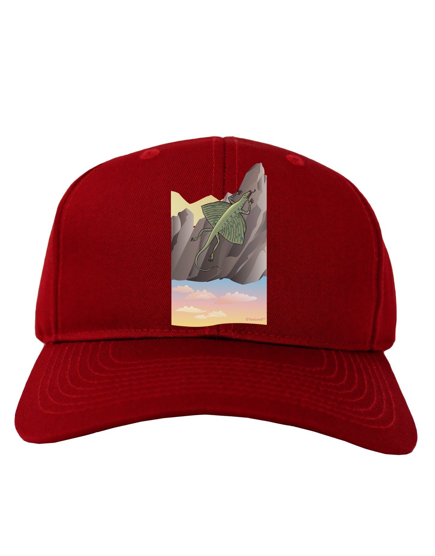 Archaopteryx - Without Name Adult Dark Baseball Cap Hat by TooLoud-Baseball Cap-TooLoud-Red-One Size-Davson Sales