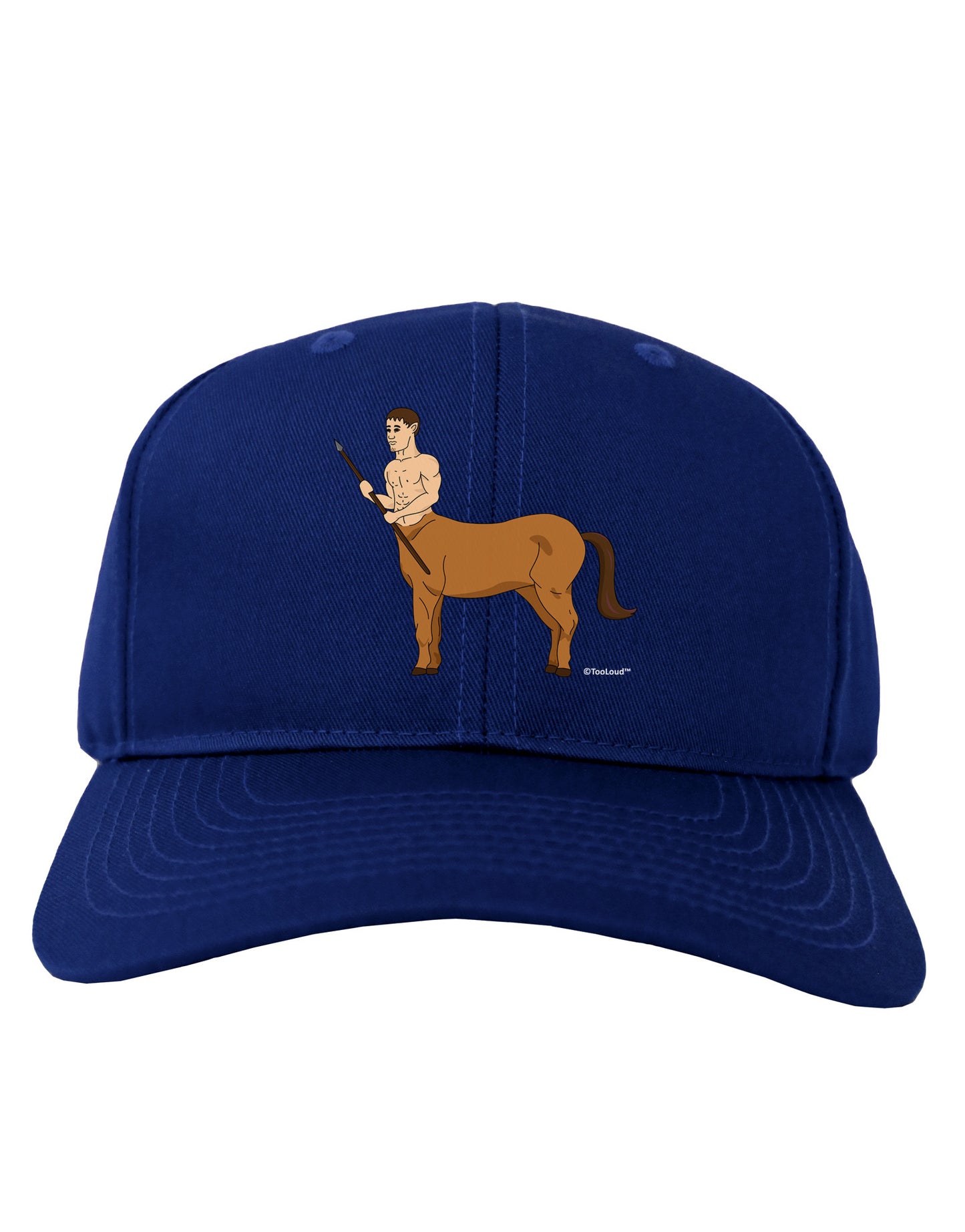 Greek Mythology Centaur Design - Color Adult Dark Baseball Cap Hat by TooLoud-Baseball Cap-TooLoud-Royal-Blue-One Size-Davson Sales