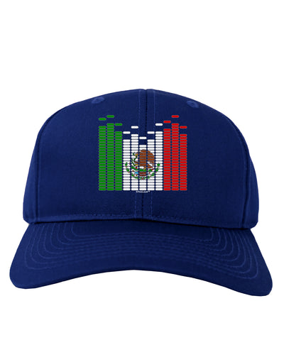 Mexican Flag Levels - Cinco De Mayo Adult Dark Baseball Cap Hat-Baseball Cap-TooLoud-Royal-Blue-One Size-Davson Sales